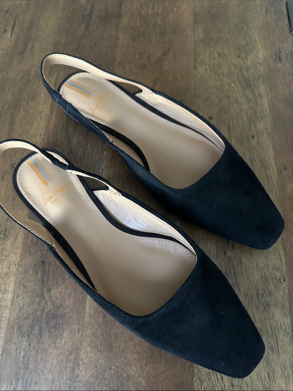 Sam Edelman Women’s Black Connell Slingback Flat Size 5